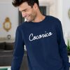 Homme Cocorico | Sweat Unisexel'Original Blanc (Effet Velours)