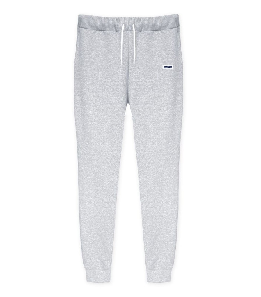 Femme Cocorico | Jogging Unisexeles Essentiels Gris Chine