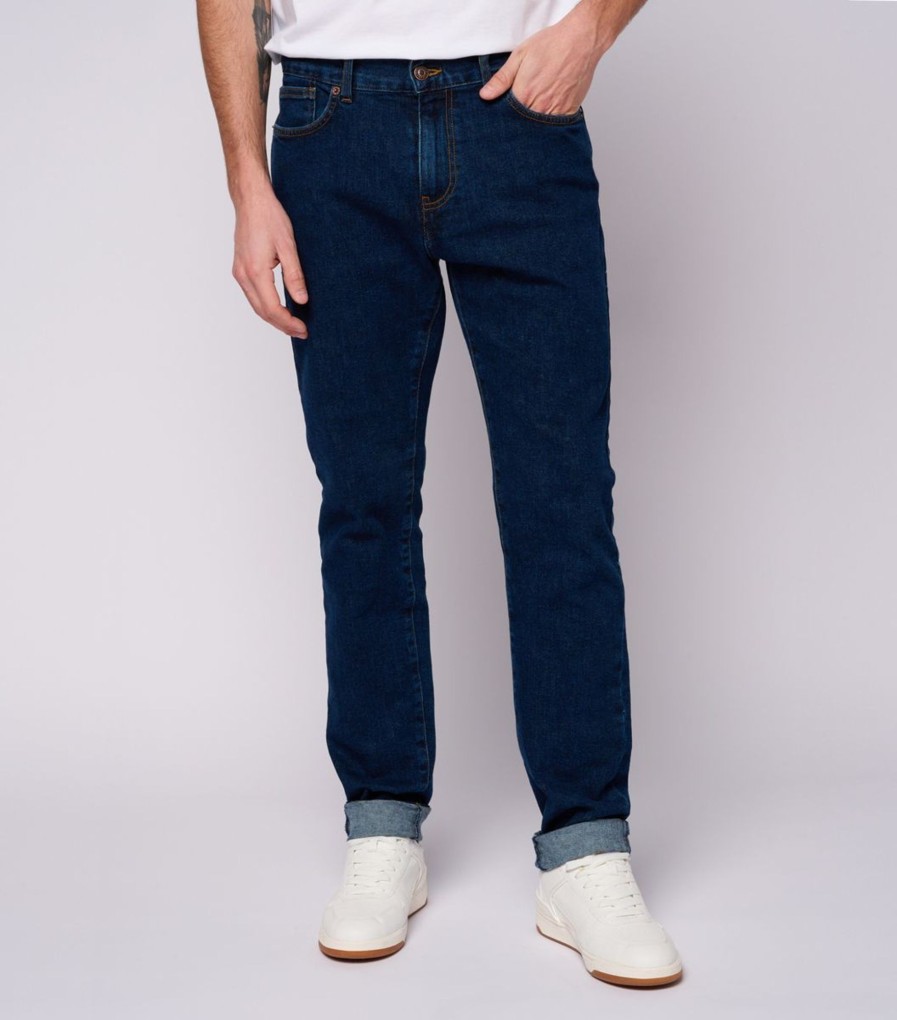 Homme Cocorico | Jean Hommele Jean Droit Stone Stone Denim