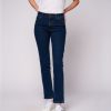 Femme Cocorico | Jean Femmele Coupe Droite Stone Stone Denim