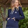 Femme Cocorico | Sweat A Capuche Unisexele Coq Blanc (Effet Velours)