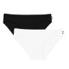 Femme Cocorico | Culotte (X2)Pack Noir Et Blanc