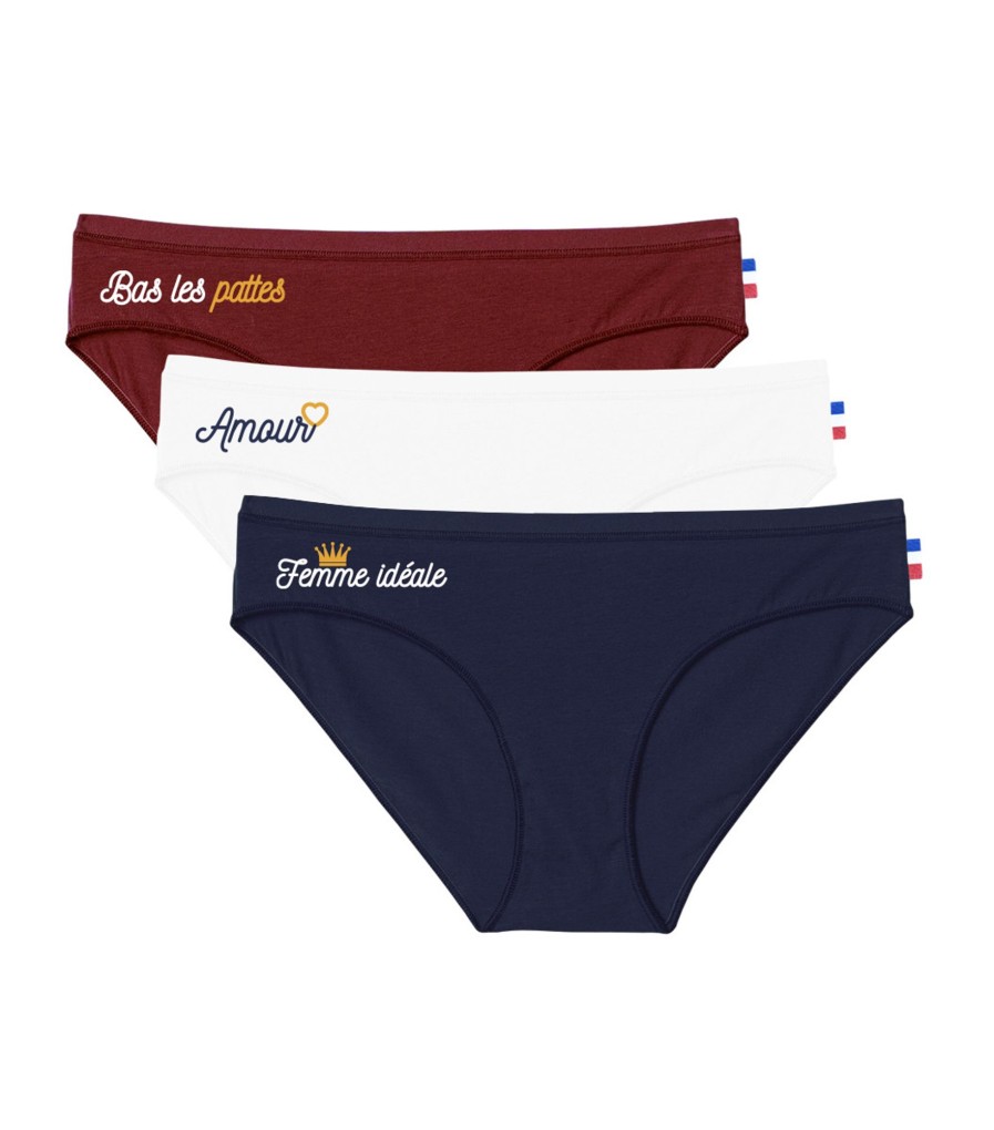 Femme Cocorico | Culotte (X3)Pack Femme Ideale