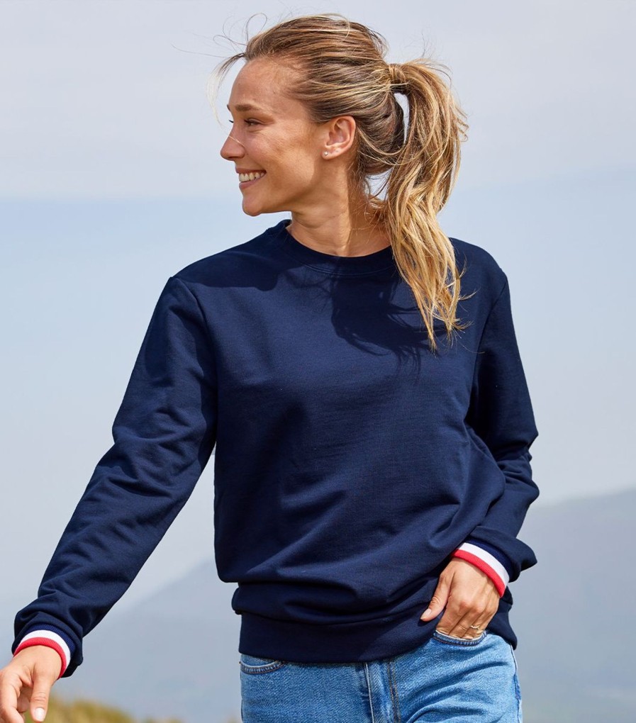 Femme Cocorico | Sweat Unisexecollection Supporter Bleu Marine