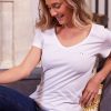 Femme Cocorico | T-Shirt Femme Col Vles Essentiels