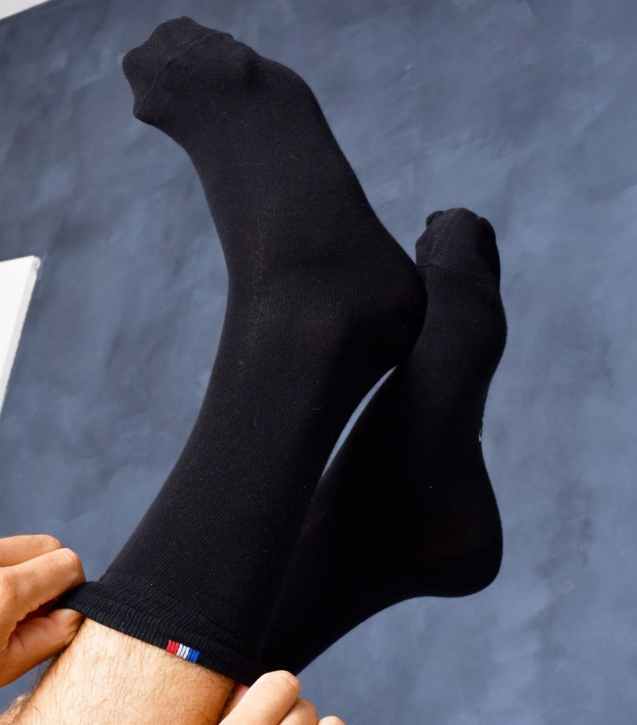 Homme Cocorico | Chaussettes (X3)Le Pack 3 Es Noir