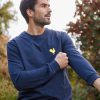 Homme Cocorico | Sweat Unisexecoq Jaune (Bouclette)