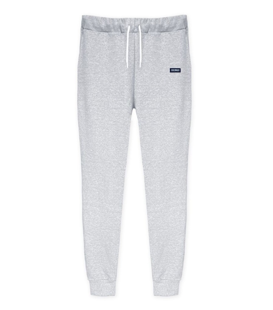 Homme Cocorico | Jogging Unisexeles Essentiels Gris Chine