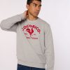 Homme Cocorico | Sweat Unisexele Coq Francais Rouge (Effet Velours)