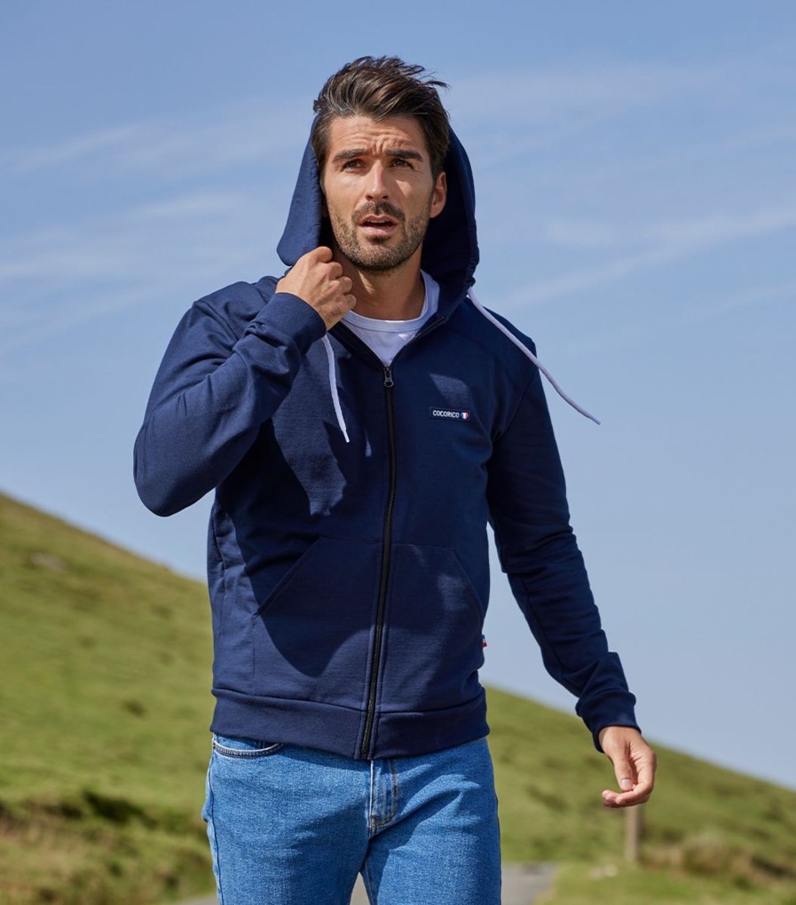 Homme Cocorico | Sweat Zippe Unisexeles Essentiels