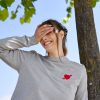 Femme Cocorico | Sweat Unisexecoeur (Bouclette)