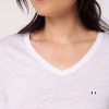 Femme Cocorico | T-Shirt Femme Linles Essentiels Blanc