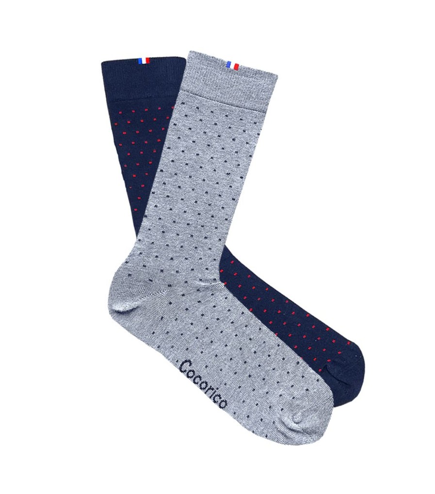 Homme Cocorico | Chaussettes (X2)Le Pack A Pois (X2)