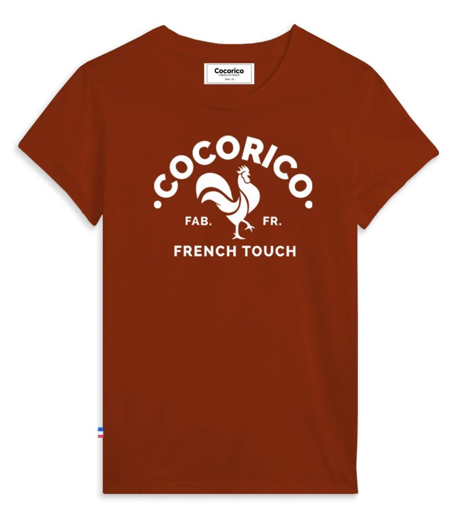 Femme Cocorico | T-Shirt Femmele Coq Francais Blanc