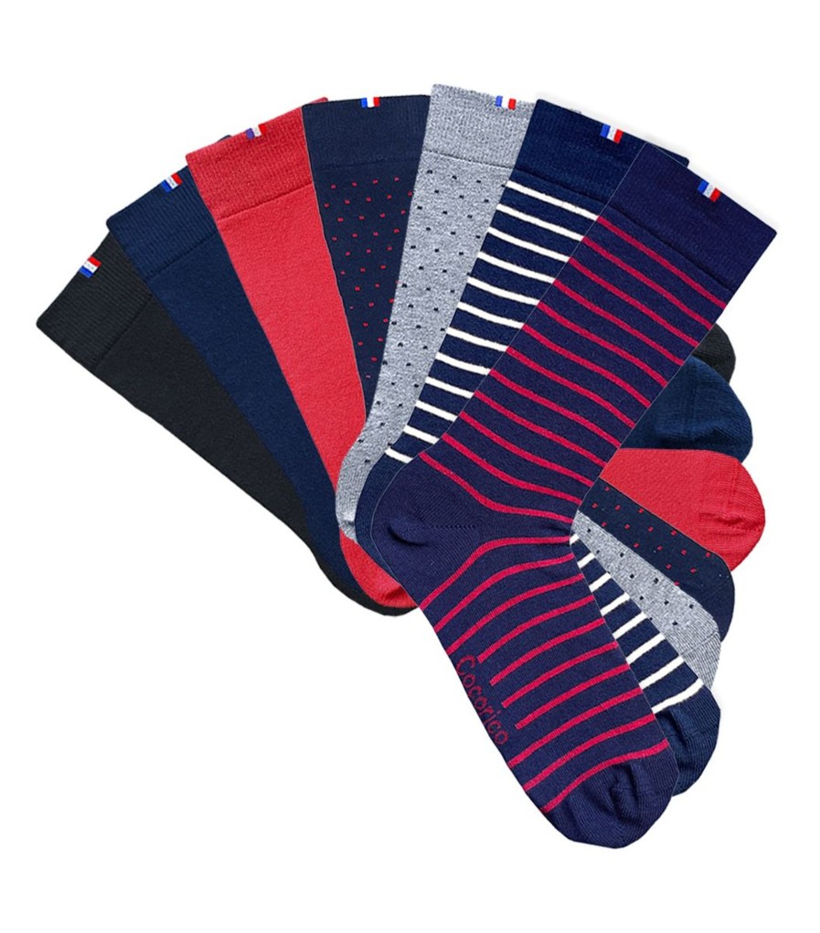 Homme Cocorico | Chaussettes (X7)Le Semainier (X7)