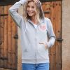 Femme Cocorico | Sweat Zippe Unisexecocorico Gris Chine