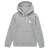 Femme Cocorico | Sweat A Capuche Unisexecoq Blanc (Bouclette) Gris