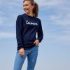 Femme Cocorico | Sweat Unisexel'Original Blanc (Effet Velours)