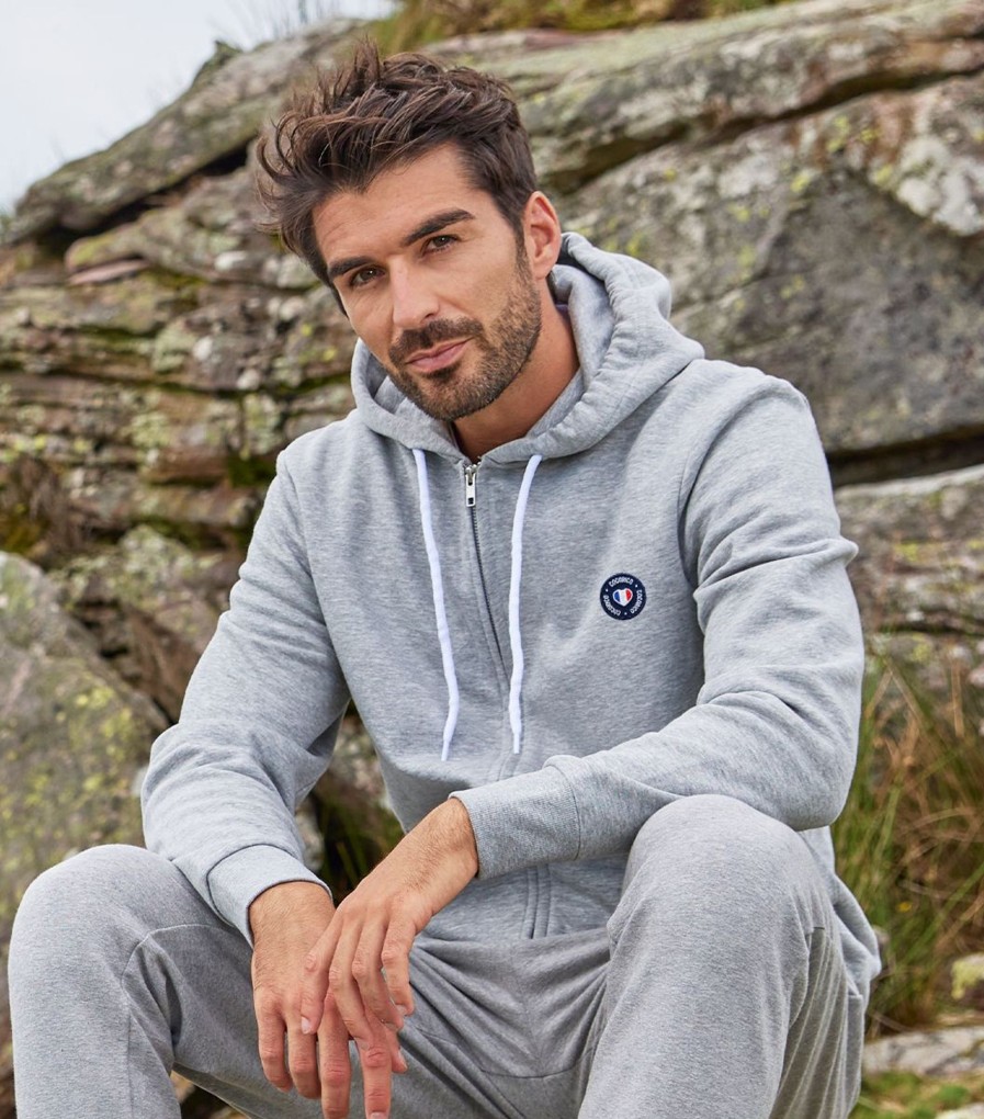 Homme Cocorico | Sweat Zippe Unisexeles Essentiels