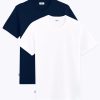 Homme Cocorico | T-Shirt Homme (X2)Pack 2 T-Shirts Blanc/Marine