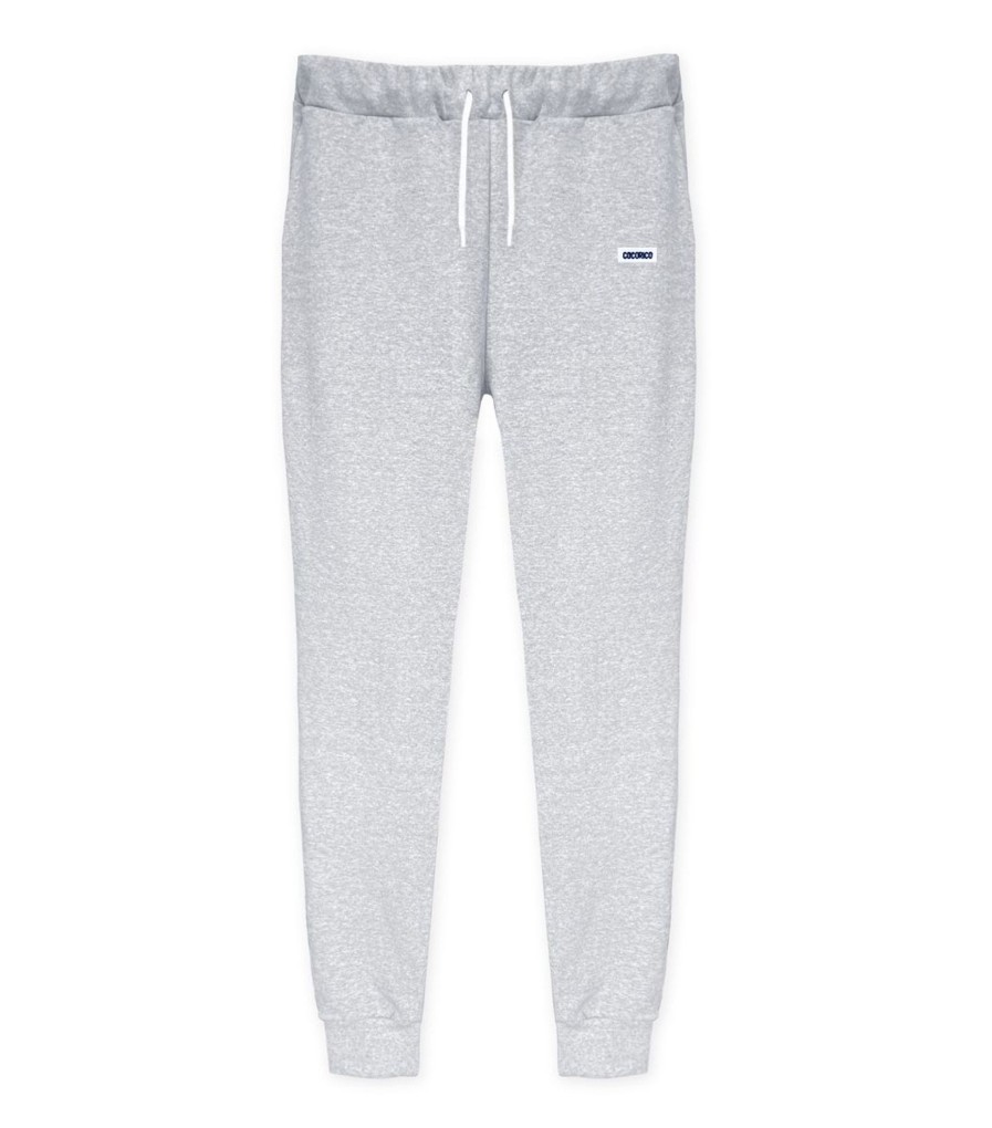 Homme Cocorico | Jogging Unisexeles Essentiels Gris Chine