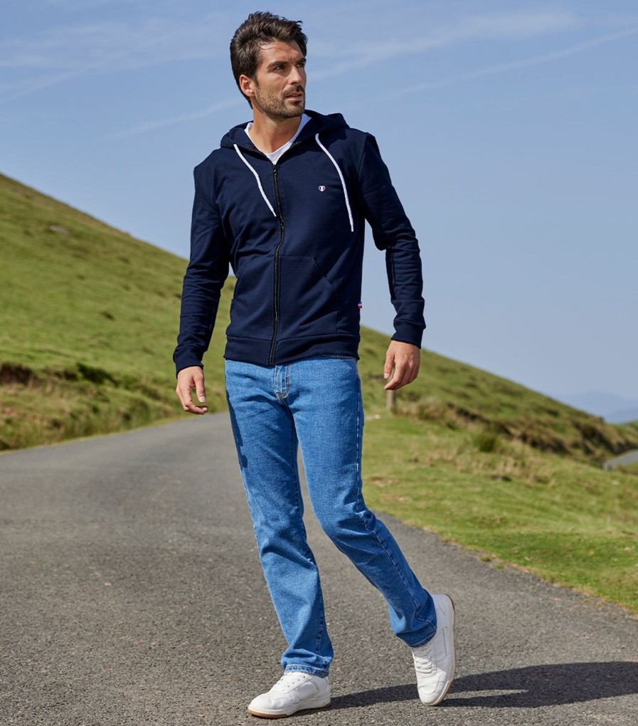 Homme Cocorico | Sweat Zippe Unisexeles Essentiels