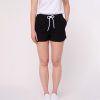 Femme Cocorico | Short Molletonshort En Molleton Femme Noir