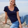 Femme Cocorico | T-Shirt Femme Col Vles Essentiels