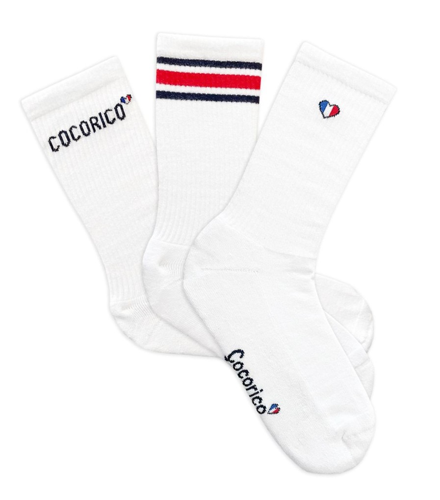 Femme Cocorico | Chaussettes (X3)Le Pack Sport (X3)