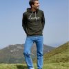 Homme Cocorico | Sweat A Capuche Unisexel'Original Blanc (Effet Velours)