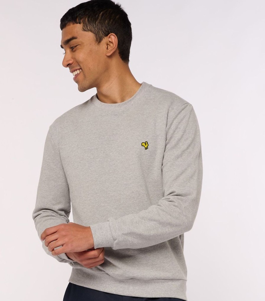 Homme Cocorico | Sweat Unisexecoq Jaune (Brode)