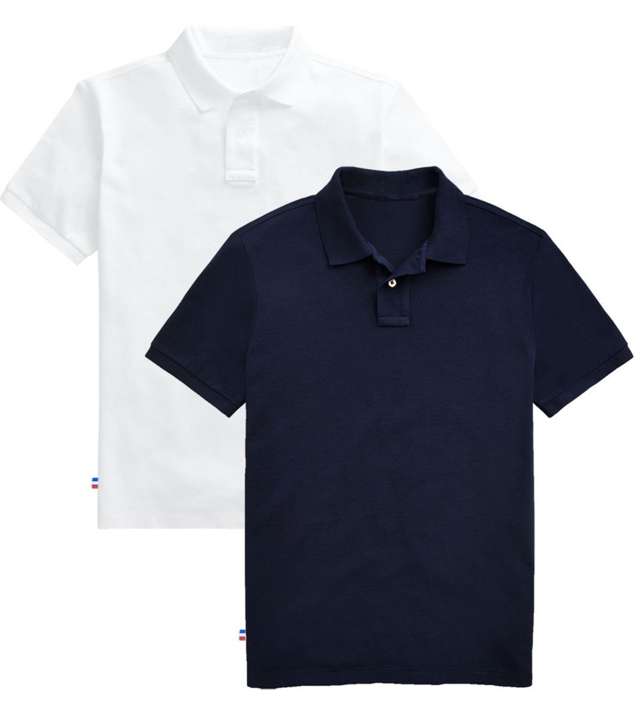 Homme Cocorico | Polo Homme (X2)Pack De Deux