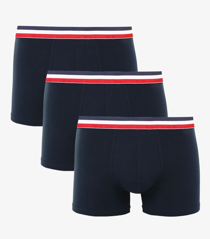 Homme Cocorico | Boxercollection Supporter Bleu Marine