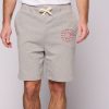 Homme Cocorico | Short Molletonshort En Molleton Homme Gris Chine