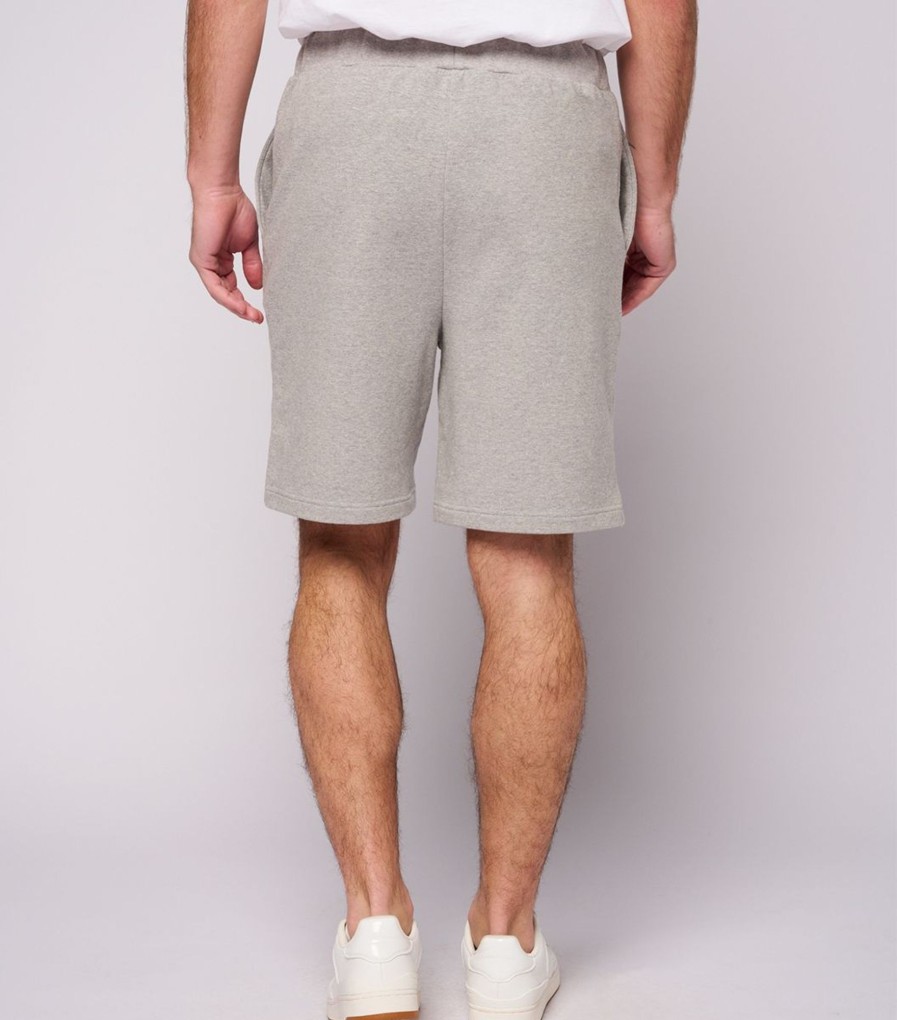 Homme Cocorico | Short Molletonshort En Molleton Homme Gris Chine