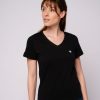 Femme Cocorico | T-Shirt Femme Col Vcoq (Brode)