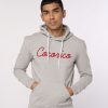 Homme Cocorico | Sweat A Capuche Unisexel'Original Rouge (Effet Velours)