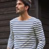 Homme Cocorico | Mariniere Unisexecoq Blanc Mariniere Bleu