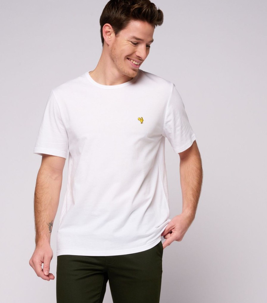 Homme Cocorico | T-Shirt Hommecoq Jaune (Brode)