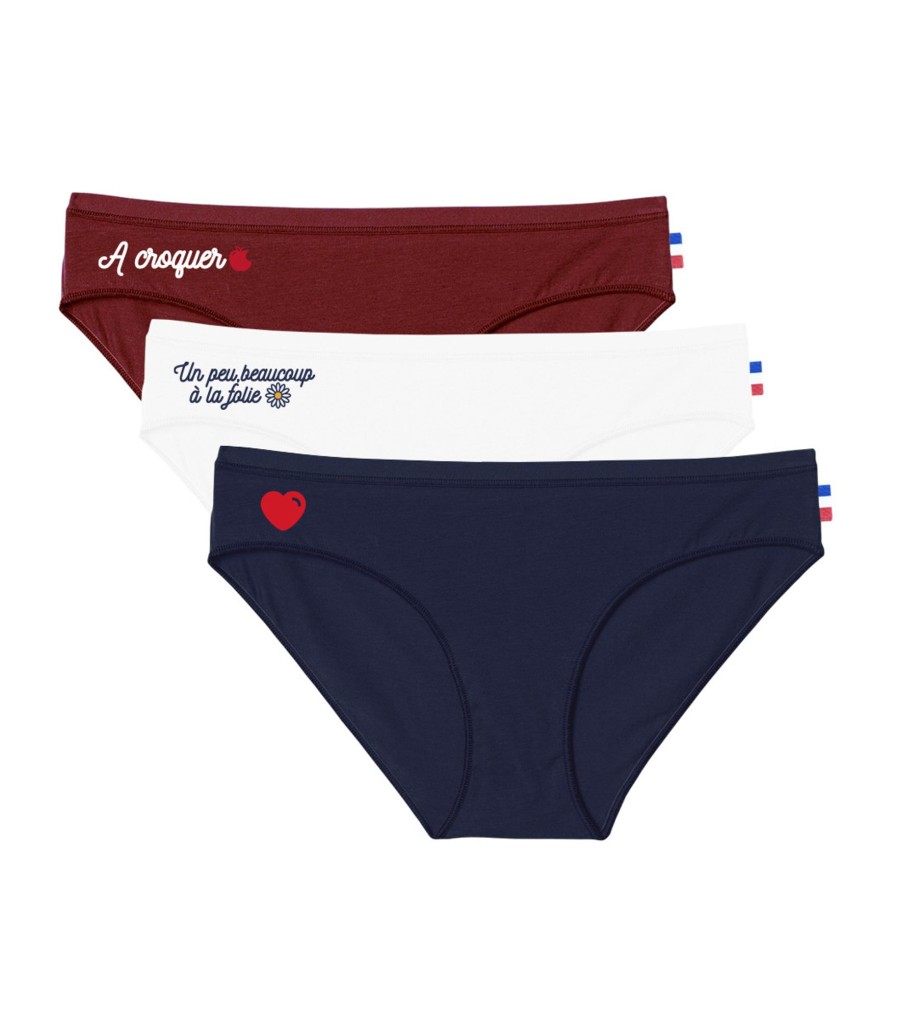 Femme Cocorico | Culotte (X3)Pack Amour