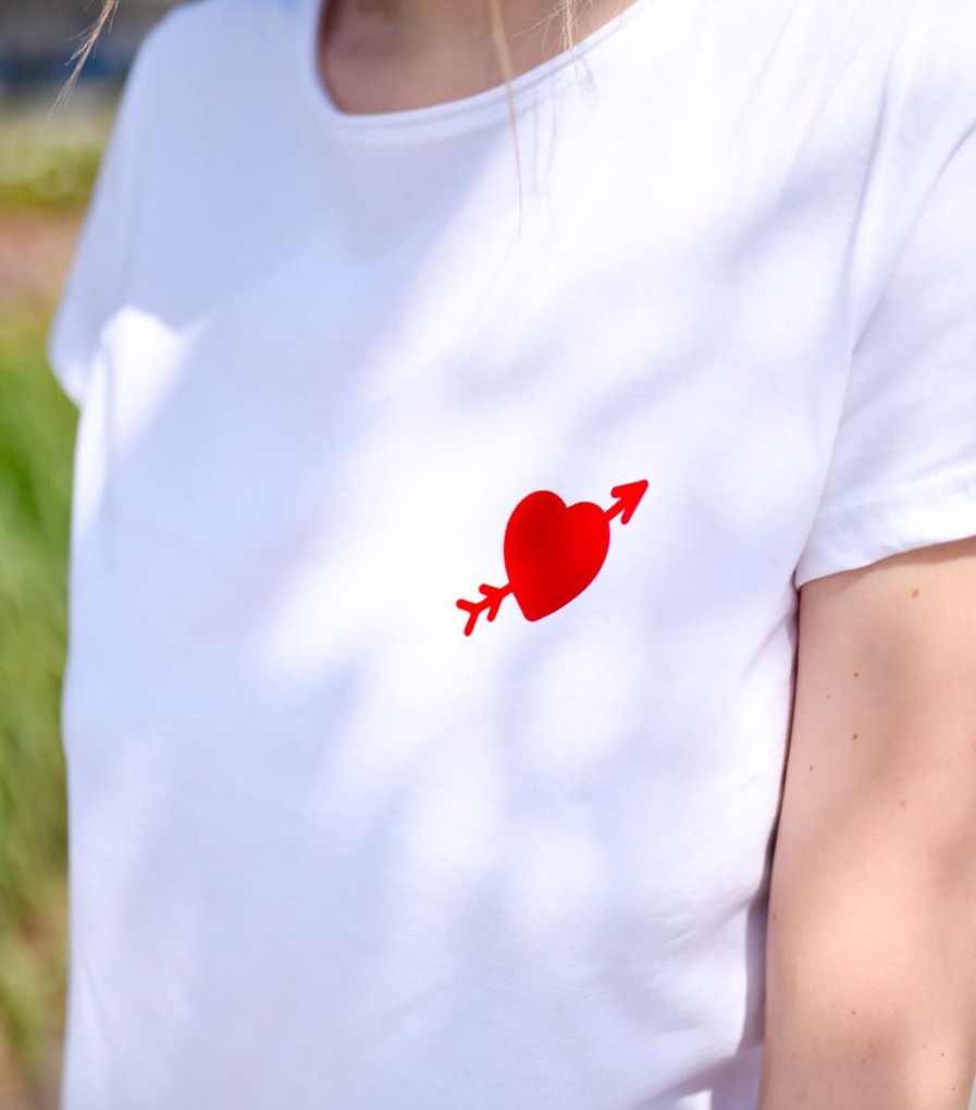 Femme Cocorico | T-Shirt Femmecoeur (Effet Velours)