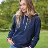 Femme Cocorico | Sweat A Capuche Unisexecollection Supporter Bleu Marine