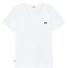 Femme Cocorico | T-Shirt Femme Col Vles Essentiels