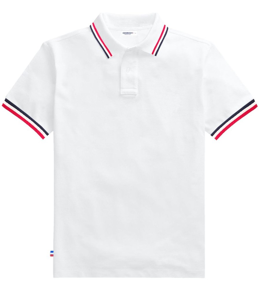 Homme Cocorico | Polo Hommecollection Supporter Blanc