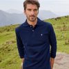 Homme Cocorico | Polo Manches Longuesles Essentiels Bleu Marine