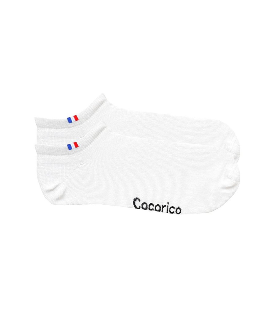 Femme Cocorico | Chaussettes (X2)Le Pack Invisible Blanc (X2)