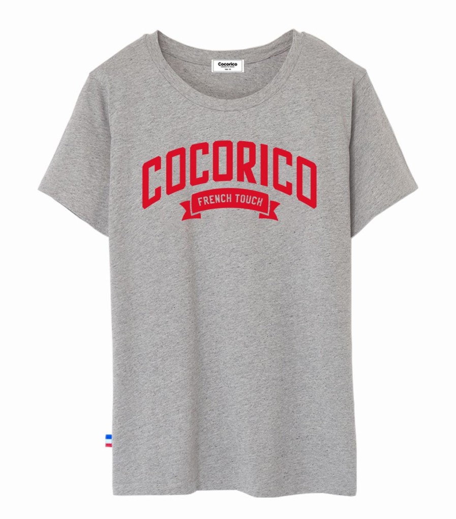 Femme Cocorico | T-Shirt Femmele Campus (Effet Velours)